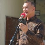 Wakil Bupati Menghadiri Acara Simulasi Penanganan Bencana Kebakaran Di SMAN 1 Bunguran Timur