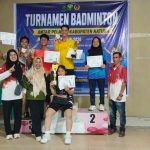 SMA Negeri 1 Bunguran Timur borong juara di Turnamen Badminton Pelajar Se-Kabupaten Natuna